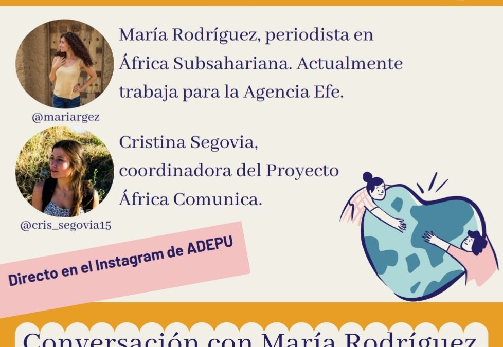 Conversación virtual con María Rodríguez sobre el COVID-19 en África