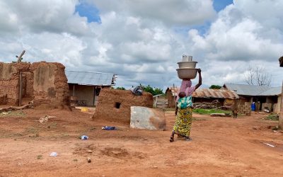 La mujer en Larabanga