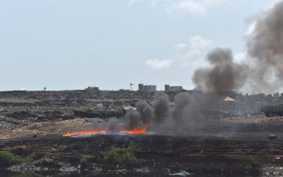 Los residuos en Ghana: La quema de plásticos